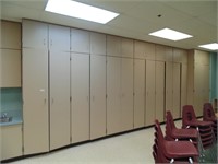 (4) Coat Lockers, (2) Storage, & (1) Map Closet