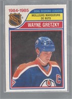 WAYNE GRETZKY 1985-86 OPC HOCKEY GOAL LEADERS #257