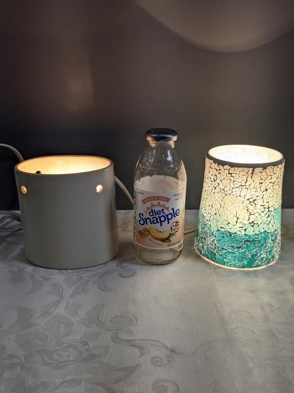 Ceramic and Glass Accent Lamps