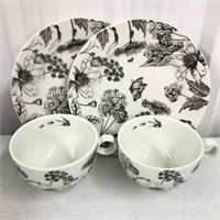 4PCS H&M DINNERWARE