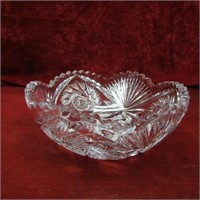 Antique cut glass bowl.