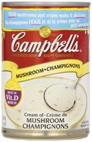 2024/08Campbell's Cream of Mushroom Soup, 284 ml (