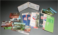 Vintage Gas Station State Maps & Postcards