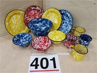 enamel dishes