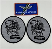 U.S. Army 2/160th SOAR DarkHorse Patches