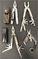 Vintage Multi-Tool Knife Lot See Photos for