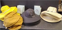 14 NEW SUNHATS, 4 BOXES NOTE CARDS