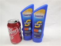 (2) Coppertone Sport Sunscreen 70 SPF 3/22