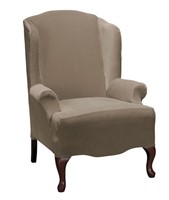 Eastwood One-Piece Stretch Wing Chair Slipcover