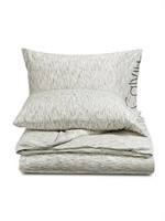 Calvin Klein KING SZ, Cotton Duvet Cover $230 NEW