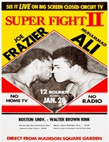 Foreman Ali Fight Poster   Reprint