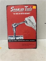 Snap-on Tools Metal Sign