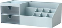 Makeup Desk Organizer, Blue