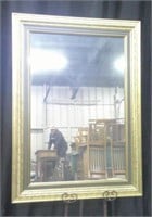 GOLD FRAME MIRROR BY WHITE FURNITURE