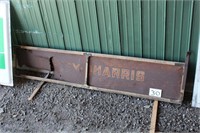 Massey Harris sign (73x14) - damaged