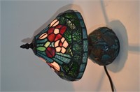 Small Tiffany Style Lamp Dragonfly Base - 626