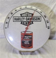 Harley Davidson Themometer Sign