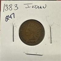 1883 INDIAN HEAD PENNY CENT