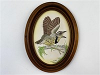 Rare Boehm Fledgling Meadowlark Porcelain Art