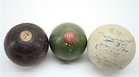 (3) Vintage Balls