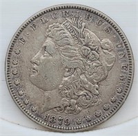 1879-P Morgan Silver Dollar - VF