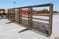 (10) 24' Free Standing Cattle Panels