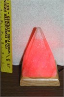 Pyramid Shaped Himalayan Salt Lamp