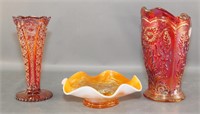 Carnival Glass Pieces
