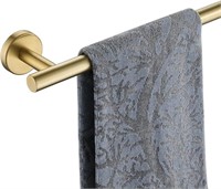 JQK Bath Towel Bar Brushed Gold, 18 Inch 304 Stain