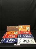 Vintage License Plates