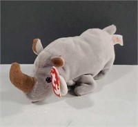 1996 Ty Inc. Beanie Babies Spike the Rhinoceros