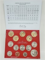 2011 UNC US Mint Set