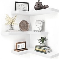 Fuqing Corner Floating Shelves, Wall Shelf Set Of