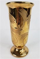 Swetye 22 K. Gold Plated Vase