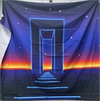 56x48” computer tapestry new