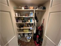 Remaining Contents of Entry Hall Closet