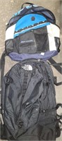 Two Backpacks
1 North Face
1 Rip Curl