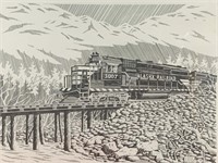 Alaska Railroad print