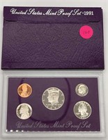 1991 US Mint Proof Set