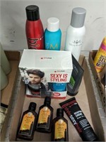 GROUP OF HAIR STYLING PRODUCTS