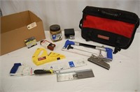 Craftsman Computer Bag, Saws & Bungees