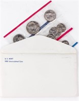 Coin 8 Assorted U.S. Unc Mint Sets in Envelope