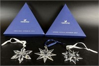 Swarovski Crystal Christmas Ornaments