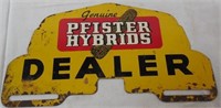 Pfister Hybrids license plate topper