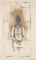 After Alberto Giacometti Print Caroline