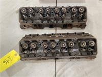 Pair Chevy Small Block Double "Camel" Hump Heads