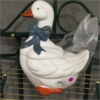 Goose Cookie Jar