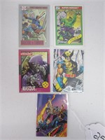 5 COLLECTIBLE TRADING CARDS