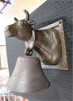 Cast iron cow bell