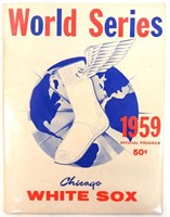 White Sox World Series Program, 1959